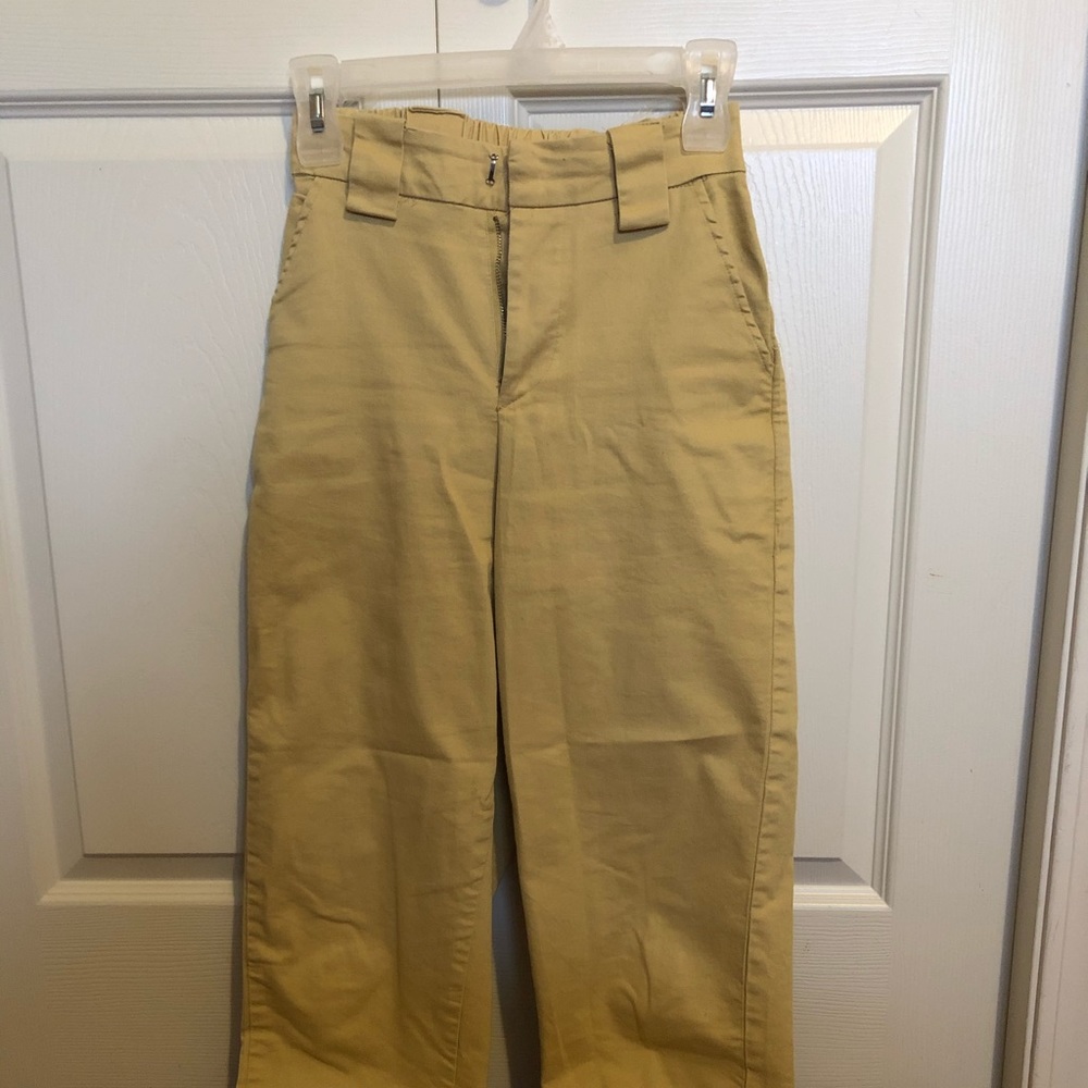 Hollywood brand SIZE S yellow pants